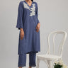 2 Pc Dobby Dyed Stitched Suit - Prime Point Store