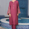 2 Pc Embroidered Karandi Stitched Suit - Prime Point Store