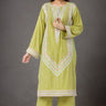 2 Pc Embroidered Lawn Luxury Stitched Suit - Prime Point Store