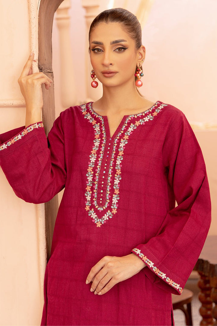 2 Pc Embroidered Viscose Luxury Stitched Suit - Prime Point Store