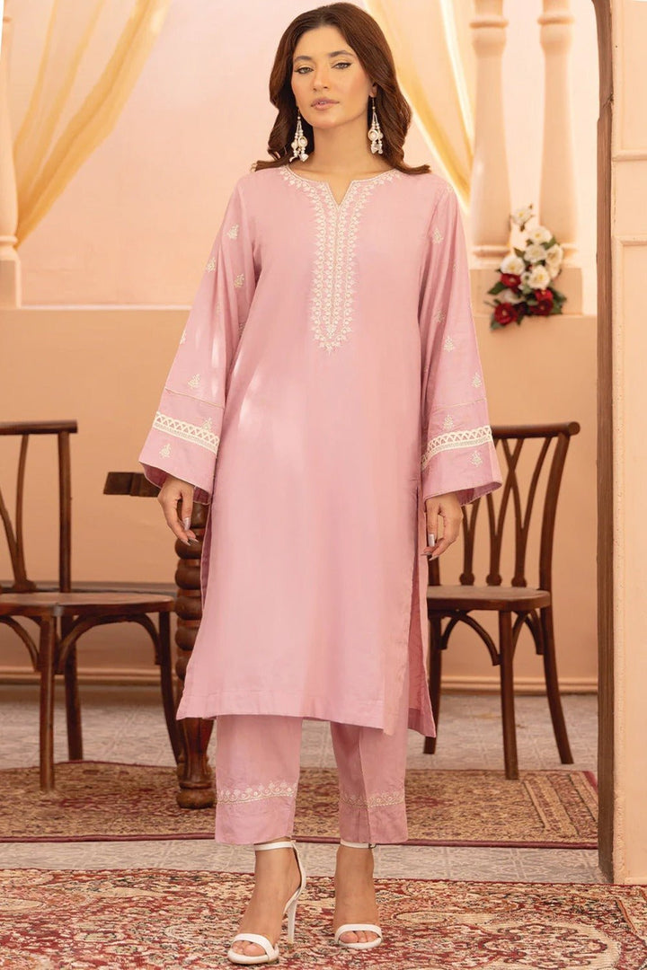 2 Pc Embroidered Viscose Luxury Stitched Suit - Prime Point Store