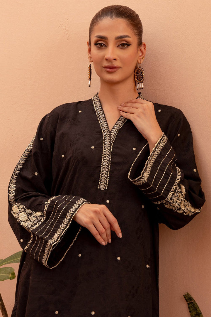 2 Pc Embroidered Viscose Luxury Stitched Suit - Prime Point Store