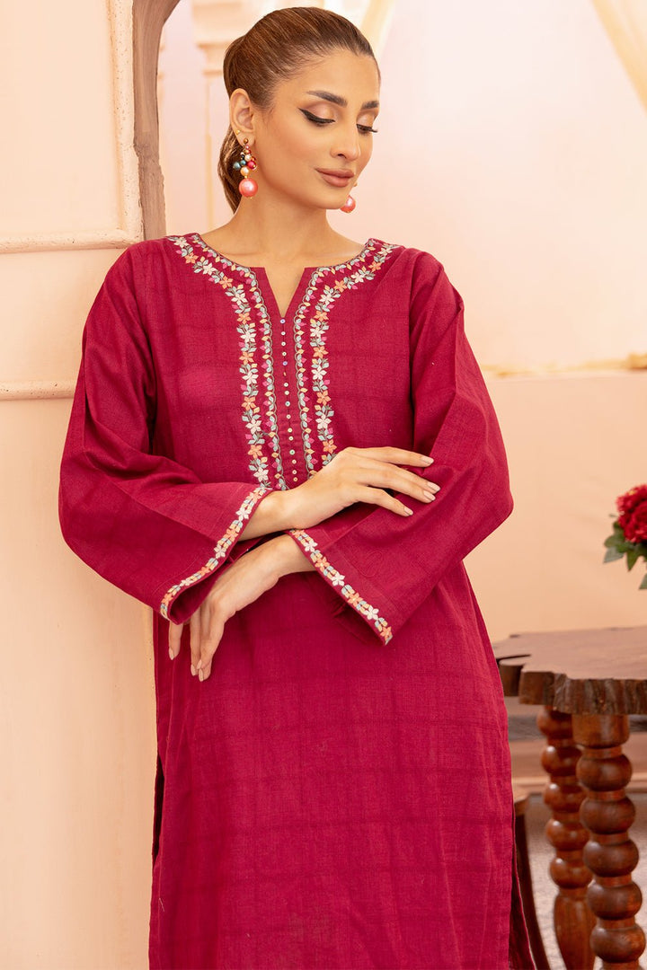 2 Pc Embroidered Viscose Luxury Stitched Suit - Prime Point Store