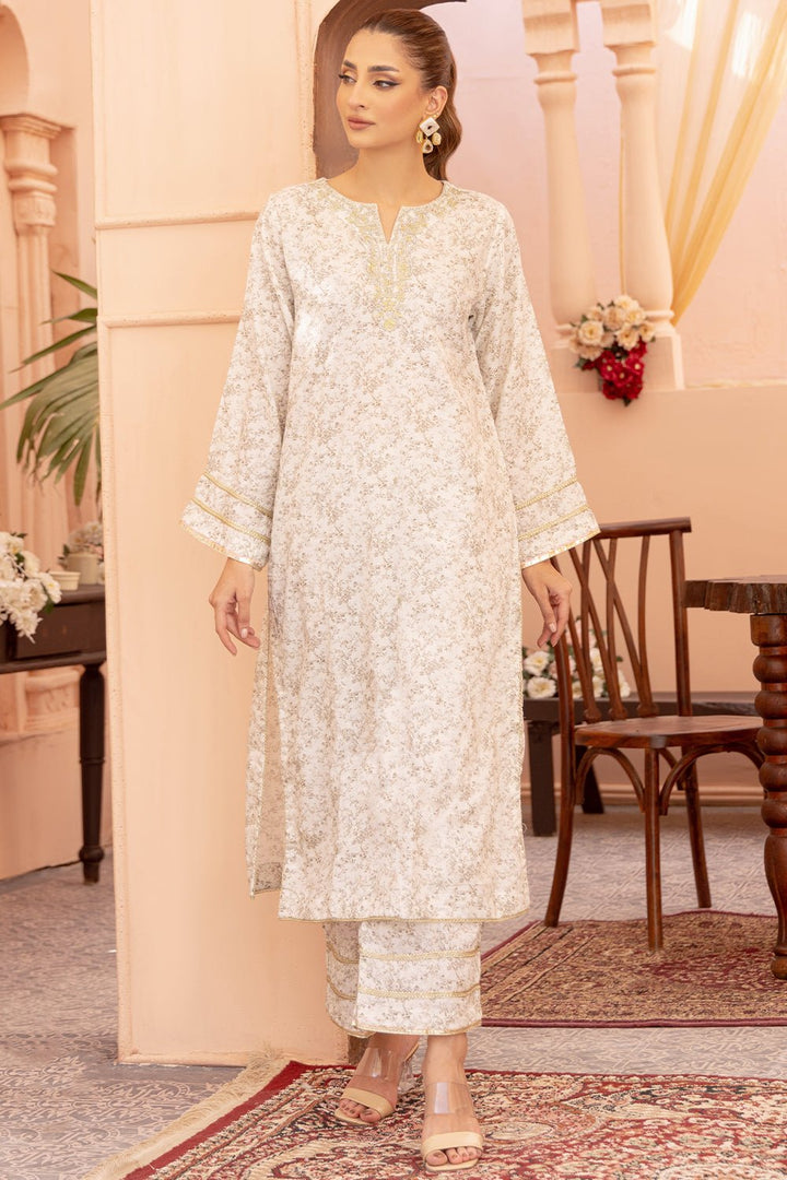 2 Pc Embroidered Viscose Luxury Stitched Suit - Prime Point Store