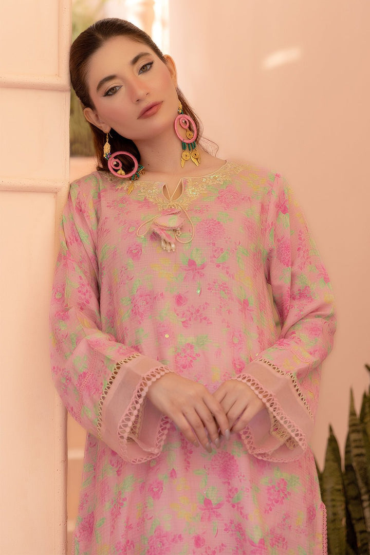 2 Pc Embroidered Viscose Luxury Stitched Suit - Prime Point Store