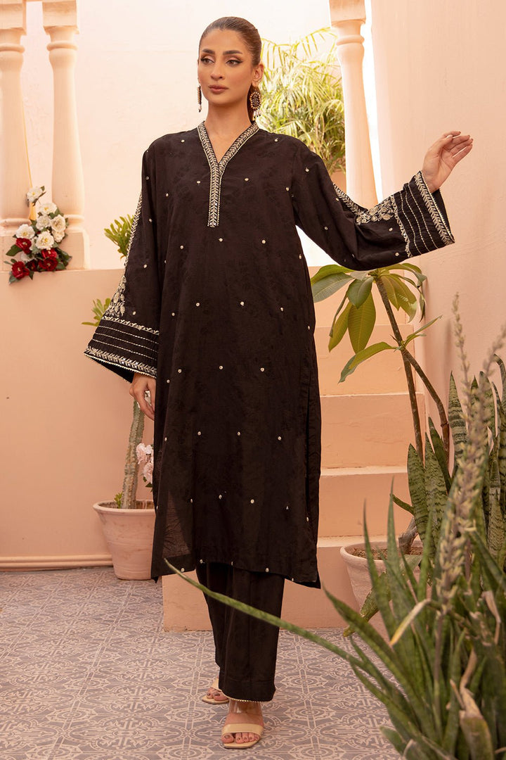 2 Pc Embroidered Viscose Luxury Stitched Suit - Prime Point Store