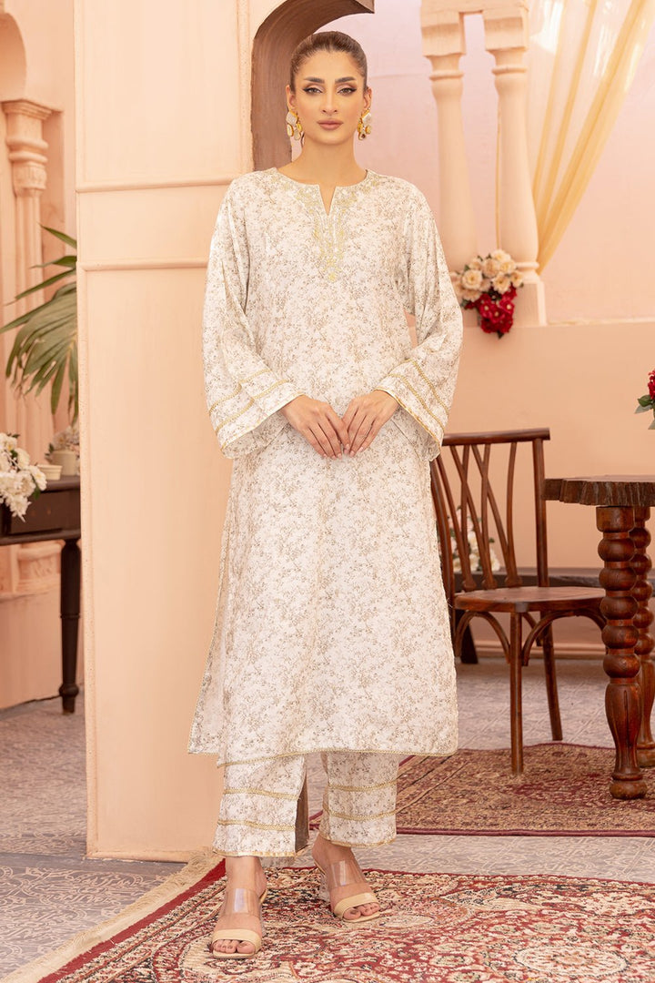 2 Pc Embroidered Viscose Luxury Stitched Suit - Prime Point Store