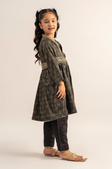 2 Pc Jacquard Formal Suit For Girl - Prime Point Store