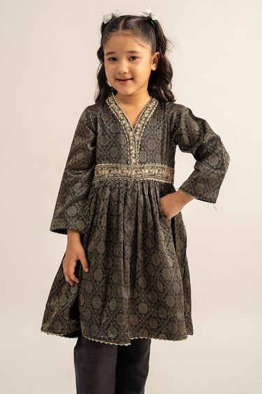 2 Pc Jacquard Formal Suit For Girl - Prime Point Store
