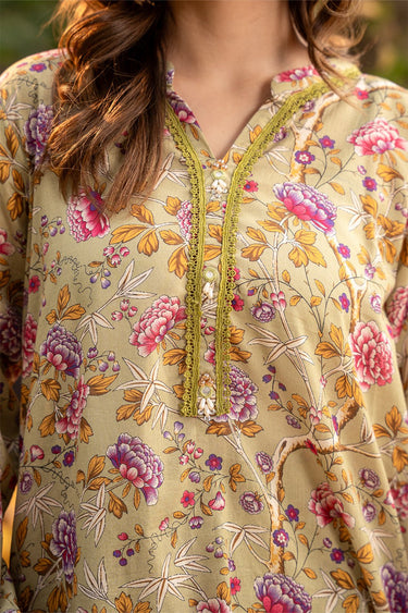 2 Pc Lawn Printed Stitched Suit - Prime Point Store