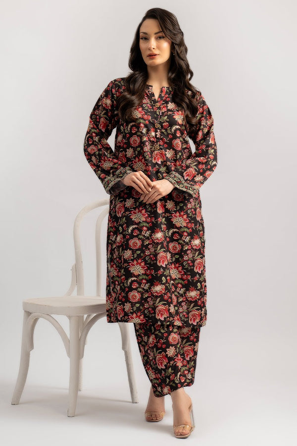 2 Pc Lawn Printed Stitched Suit - Prime Point Store