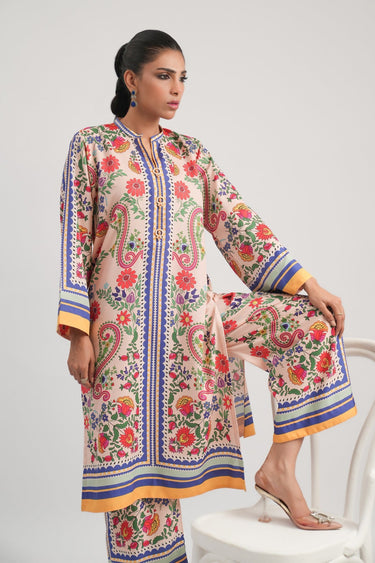 2 Pc Lawn Printed Stitched Suit - Prime Point Store