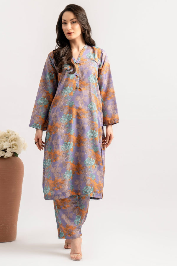 2 Pc Lawn Printed Stitched Suit - Prime Point Store