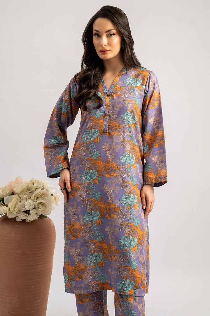 2 Pc Lawn Printed Stitched Suit - Prime Point Store