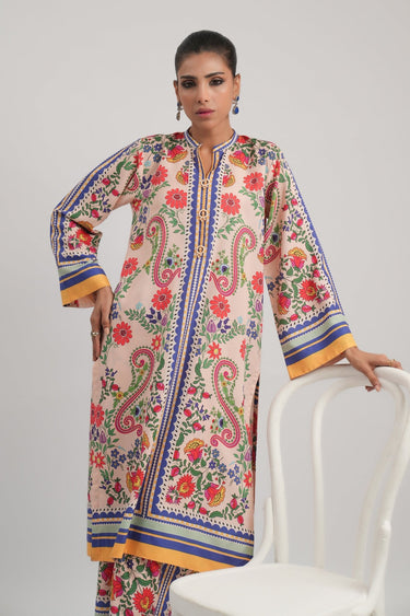 2 Pc Lawn Printed Stitched Suit - Prime Point Store