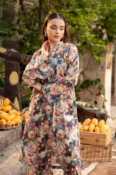 2 Pc Lawn Printed Stitched Suit - Prime Point Store