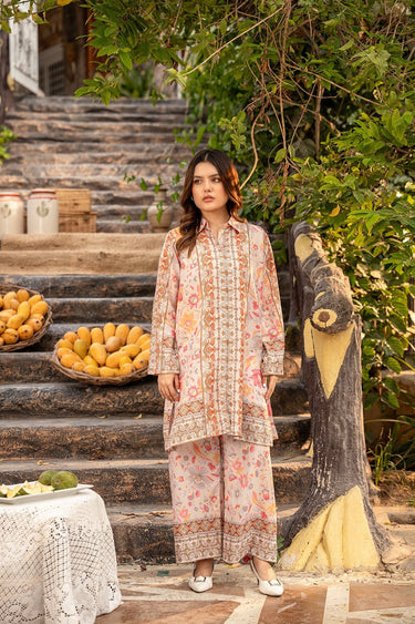 2 Pc Lawn Printed Stitched Suit - Prime Point Store