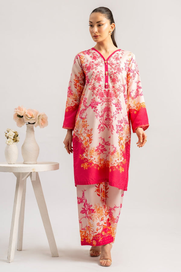 2 Pc Lawn Printed Stitched Suit - Prime Point Store