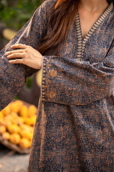 2 Pc Lawn Printed Stitched Suit - Prime Point Store