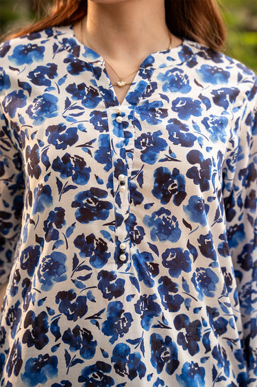 2 Pc Lawn Printed Stitched Suit - Prime Point Store