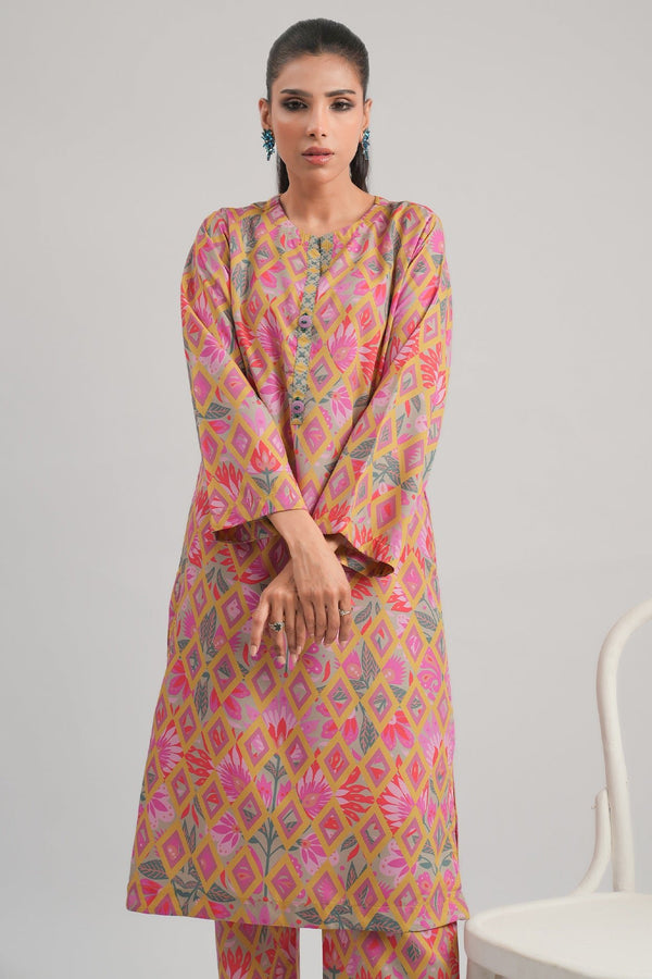 2 Pc Lawn Printed Stitched Suit - Prime Point Store