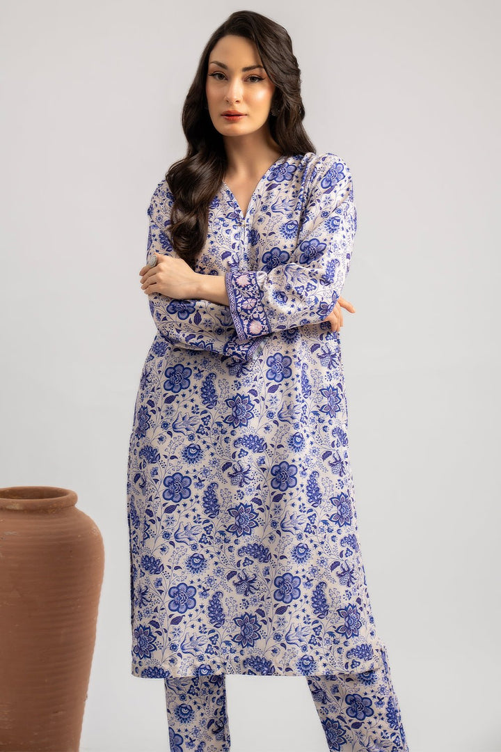 2 Pc Lawn Printed Stitched Suit - Prime Point Store