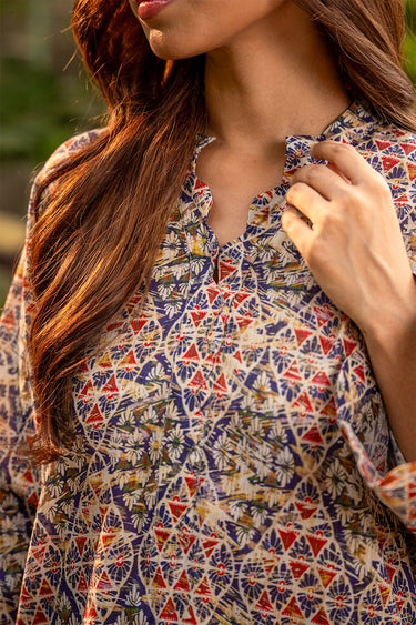 2 Pc Lawn Printed Stitched Suit - Prime Point Store