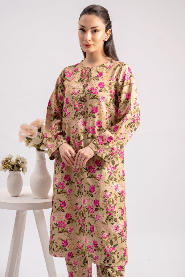 2 Pc Lawn Printed Stitched Suit - Prime Point Store