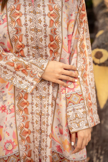 2 Pc Lawn Printed Stitched Suit - Prime Point Store