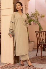 2 Pc Luxury Viscose Stitched Suit (Shirt & Trouser) - Prime Point Store