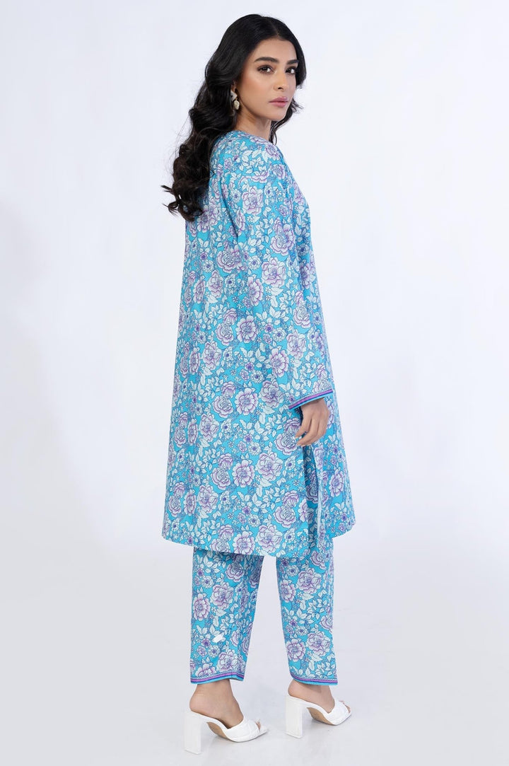 2 Pc Printed Cambric Stitched Co - ords - Prime Point Store