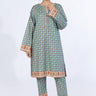 2 Pc Printed Cambric Stitched Co - ords - Prime Point Store