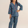 2 Pc Printed Co - ords Cambric Suit For Girl - Prime Point Store