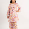 2 Pc Printed Cotton Lawn Suit For Girl - Prime Point Store