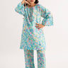 2 Pc Printed Cotton Lawn Suit For Girl - Prime Point Store