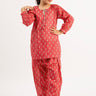 2 Pc Printed Cotton Lawn Suit For Girl - Prime Point Store