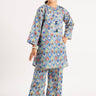 2 Pc Printed Cotton Lawn Suit For Girl - Prime Point Store