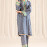 2 Pc Printed Khaddar Stitched Co - ords - Prime Point Store