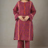 2 Pc Printed Khaddar Stitched Co - ords - Prime Point Store