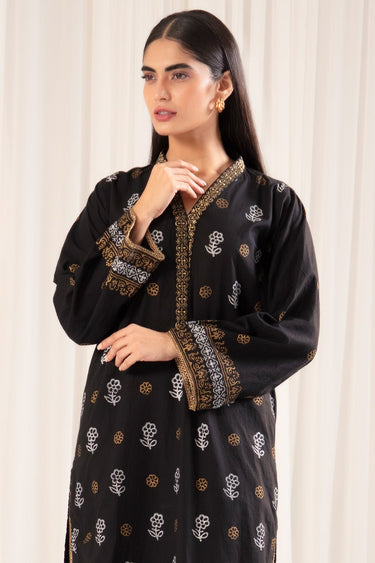 2 Pc Printed Khaddar Stitched Suit - Prime Point Store