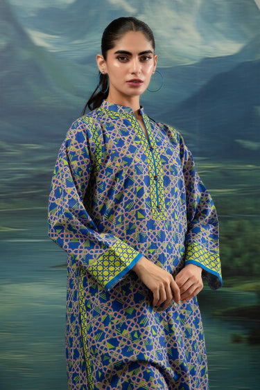 2 Pc Printed Khaddar Unstitched - Prime Point Store