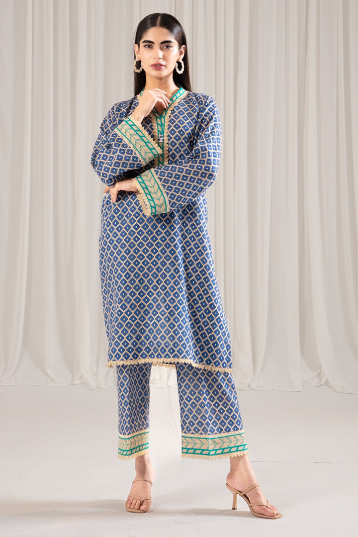 2 Pc Printed Khaddar Unstitched - Prime Point Store