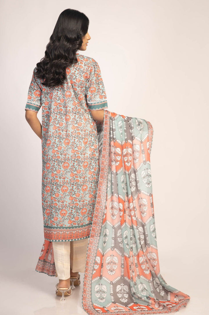 2 Pc Printed Lawn Unstitched - Prime Point Store