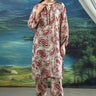 2 Pc Printed Slub Linen Unstitched - Prime Point Store