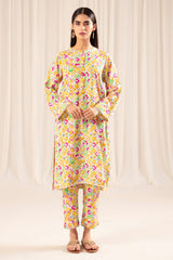 2 Pc Printed Stitched Co - ords - Prime Point Store