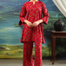 2 Pc Printed Stone Linen Stitched Suit - Prime Point Store