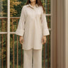 2 Pc Printed Yarn Dyed Stitched Suit - Prime Point Store