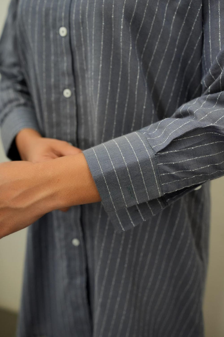2 Pc Printed Yarn Dyed Stitched Suit - Prime Point Store