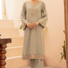 2 Pc Silt Green Viscose Luxury Stitched Suit - Prime Point Store