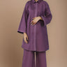 2 Pc Solid Cambric Stitched Co - ords - Prime Point Store